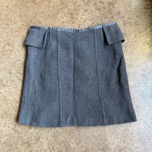 Vivienne Tam Gray Skirt - Picture 4 of 7